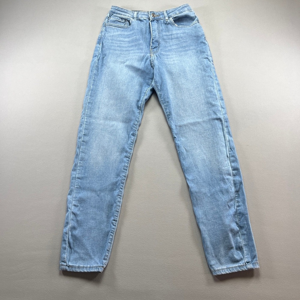 Forever 21 Jeans Women's 25 Blue Denim Single Stitch Mid Rise Grunge Streetwear